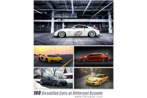 مجموعه عکس با کیفیت HD از خودروهای روز دنیا برای پس زمینه دسکتاپ Beautiful Cars of Different Brands