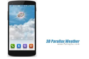 نرم افزار پیش بینی دقیق آب و هوا برای اندروید 3D Parallax Weather v1.5.9