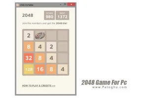 دانلود بازی کم حجم و اعتیاد آور 2048 برای کامپیوتر