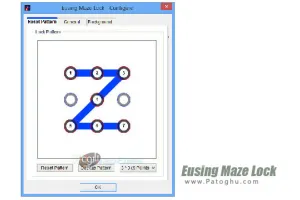 قفل ویندوز به سبک Pattern اندروید Eusing Maze Lock 3.1 Final