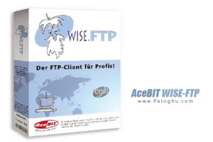 دانلود و آپلود از طریق FTP با AceBIT WISE-FTP 8.0.0