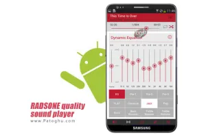 پلیر قدرتمند اندروید با قابلیت تقویت صدا RADSONE quality sound player v1.0.5