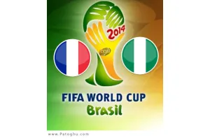 دانلود گلهای بازی نیجریه و فرانسه جام جهانی برزیل 2014 France vs Nigeria