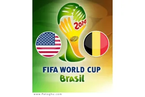 دانلود گلهای بازی بلژیک و آمریکا جام جهانی 2014 برزیل USA vs Belgium