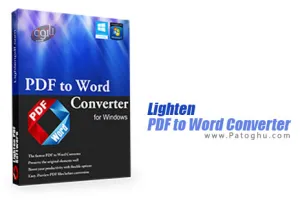 نرم افزار Lighten PDF to Word Converter 6.2.5 تبدیل PDF به ورد