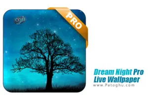 لایو والپیپر بسیار زیبای شب رویایی برای اندروید Dream Night Pro Live Wallpaper v1.5.7