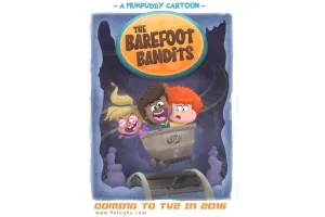 فصل اول انیمیشن راهزن های پابرهنه با کیفیت عالی The Barefoot Bandits Season 1 2015