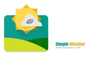 نرم افزار پیش بینی آب و هوا در اندروید - دانلود Simple Weather Premium v1.0.25