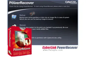 پشتیبان گیری و بازیابی سیستم CyberLink PowerRecover 5.7