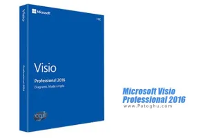 دانلود مایکروسافت ویزیو طراحی چارت های سازمانی و نمودار Microsoft Visio Professional 2016