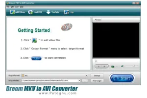تبدیل ویدیوهای MKV به AVI با Dream MKV to AVI Converter 6.1.3