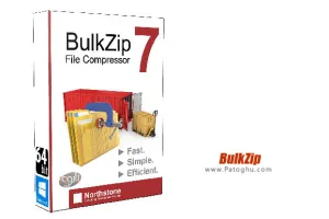 ابزار فشرده سازی سریع و قدرتمند BulkZip 7.4.828.4014