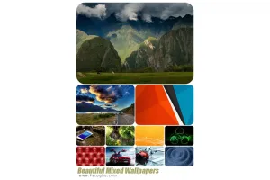 مجموعه تصاویر زیبا و میکس شده پس زمینه Beautiful Mixed Wallpapers