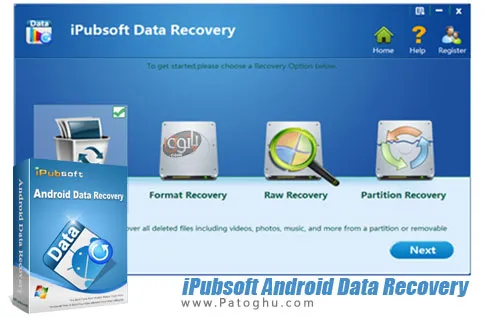 دانلود iPubsoft Android Data Recovery برای ویندوز