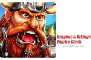 دانلود بازی سرزمین اژدهایان و وایکیگ ها برای اندروید Dragons & Vikings Empire Clash 2.3.8.8