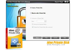 قفل گذاری روی هارد و فلش دیسک ها idoo Private Disk 4.0