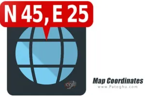 دانلود Map Coordinates v5.6.14 نمایش مختصات دقیق روی نقشه برای اندروید