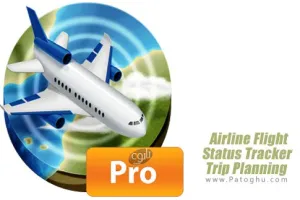Airline Flight Status Tracker &amp; Trip Planning v3.0.3 ردیاب وضعیت پرواز هواپیما برای اندروید