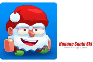 دانلود Huuuge Santa Ski 1.0.7 بازی اسکی سواری سانتا برای اندروید