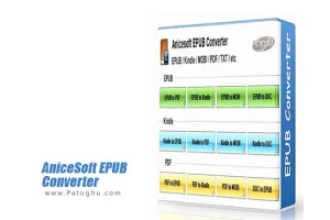 دانلود نرم افزار AniceSoft EPUB Converter 20.8.1 مبدل کتاب الکترونیک EPUB