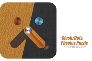 دانلود Slash Dots. Physics Puzzle 3.25 بازی پازلی اسلش و نقطه برای اندروید