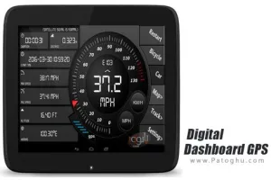 دانلود نرم افزار Digital Dashboard GPS Pro v4.00.2 داشبورد دیجیتال جی پی اس برای اندروید