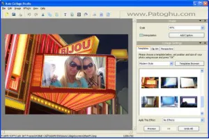تصویر شما  بر روی بیلبرد تبلیغاتی با هزاران افکت اماده  Auto Collage Studio 2.25