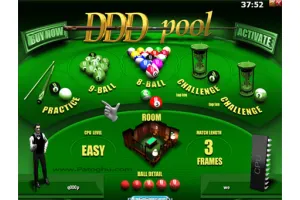 بازی بسیار مهیج بیلیارد برای کامپیوتر DDD Pool 1.2