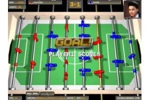 بازی زیبای فوتبال دستی  Foosball Maniac 1.0