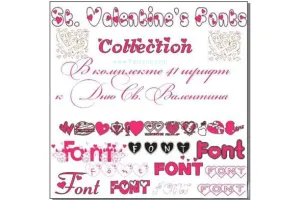 فونت عاشقانه و رمانتيک انگليسي Love Fonts
