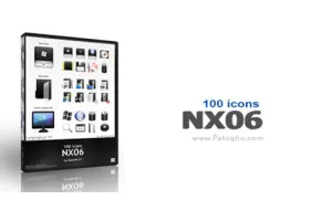 مجموعه ای از آیکونهای متنوع و زیبا با عنوان NX06 Icon Suite