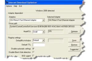 افزایش سرعت دانلود با Tonec Internet Download Optimizer 4.11