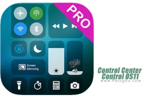 دانلود نرم افزار Control Center - Control OS11 PRO v6.1 مرکز کنترل iOS 11 برای اندروید