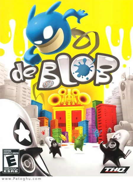 دانلود بازی de Blob شهر رنگی برای کامپیوتر