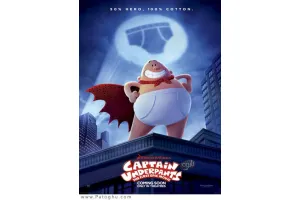دانلود انیمیشن Captain Underpants: The First Epic Movie 2017 دوبله فارسی کاپیتان زیر شلواری 2017