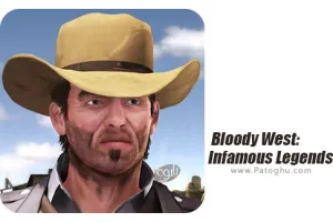 دانلود بازی غرب خونین برای اندروید Bloody West: Infamous Legends 1.0.1