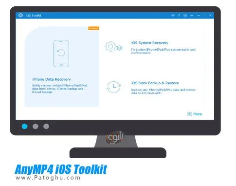 AnyMP4 iOS Toolkit - مجموعه ابزار های بازیابی اطلاعات از دستگاه اپل