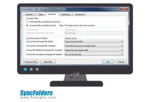 نرم افزار SyncFolders 3.6.111 همگام سازی پوشه های ویندوز