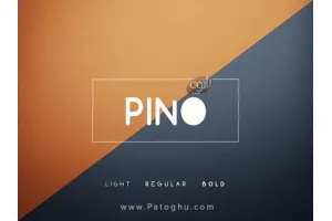 دانلود Pino Font فونت انگلیسی
