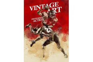 دانلود مجموعه اکشن فتوشاپ Vintage Art Photoshop Action