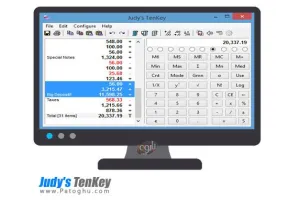 دانلود نرم افزار Judy\'s TenKey 6.201 - ماشین حساب قوی برای ویندوز