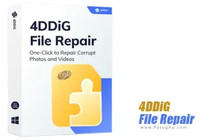 دانلود نرم افزار Tenorshare 4DDiG File Repair 4.1.7.4 نرم افزار تعمیر عکس و فیلم خراب