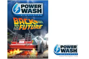 دانلود بازی PowerWash Simulator Back to the Future Special Pack شبیه ساز پاورواش برای کامپیوتر PC