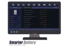 دانلود نرم افزار Smarter Battery 8.1 مدیریت و بهینه ساز باتری لپ تاپ
