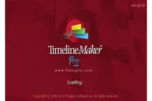 نرم افزار ساخت برنامه زمانی برای مدیریت پروژه ها Timeline Maker Pro 4.5.40.6