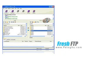 انتقال فایل از طریق پروتکل FTP با نرم افزار Fresh FTP