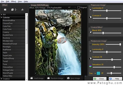 دانلود مجموعه ای از افکت ها برای فتوشاپ با نرم افزار PhotoChances Lab 4.5