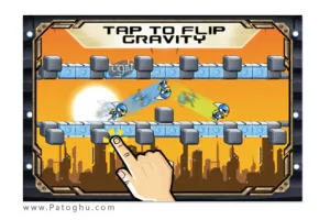 بازی زیبا و جذاب Gravity Guy اندروید