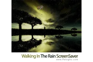دانلود اسکرین سیور بسیار زیبای قدم زدن زیر باران Walking In The Rain ScreenSaver