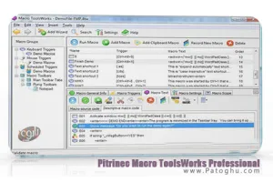 انجام خودکار وظایف در ویندوز با نرم افزار Pitrinec Macro ToolsWorks Professional 7.5.0